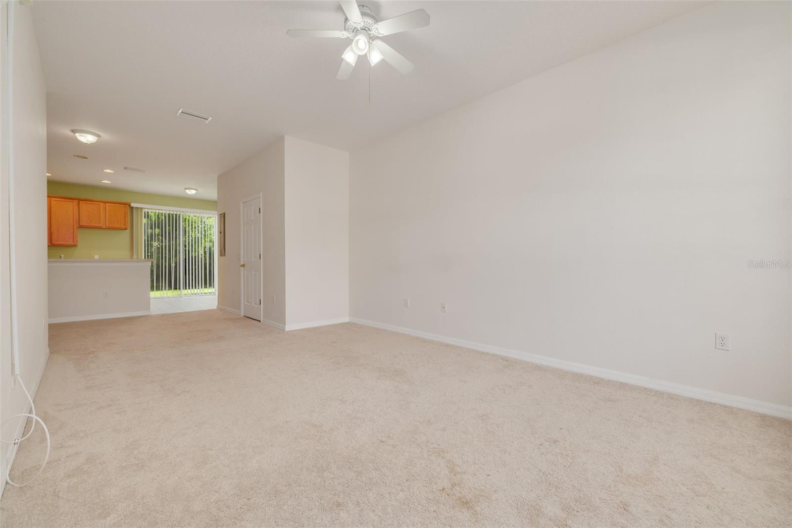 Living Room from front entrance