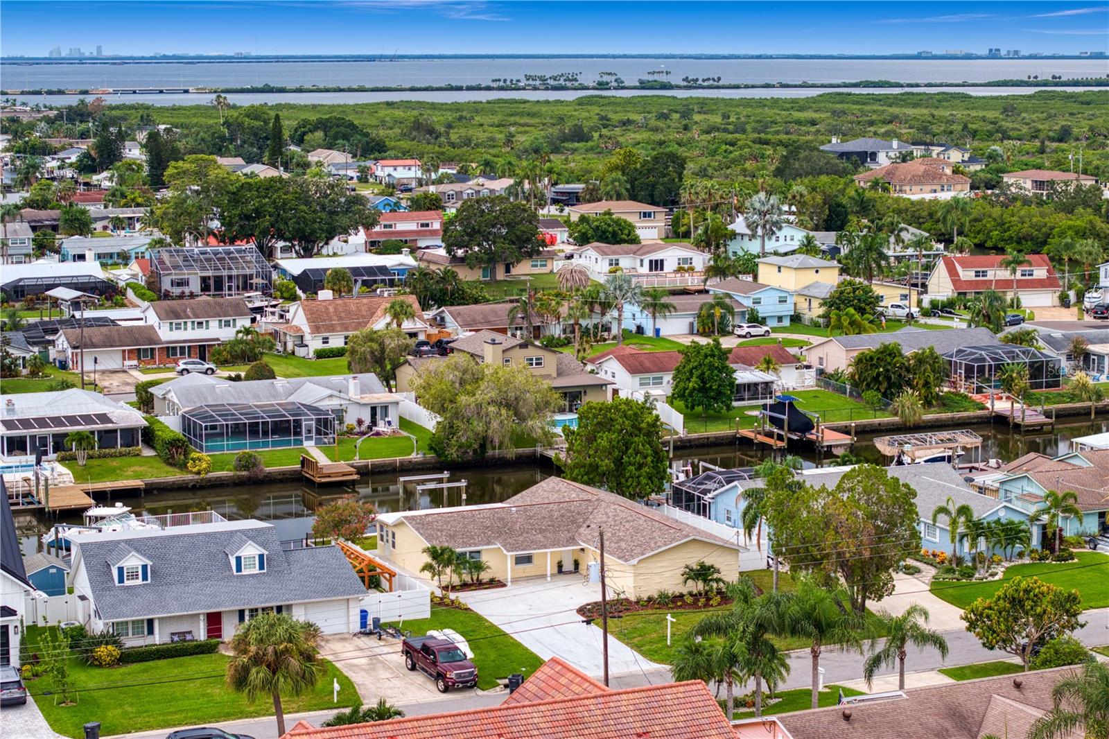 Minutes from Old Tampa Bay and the Gulf of Mexico