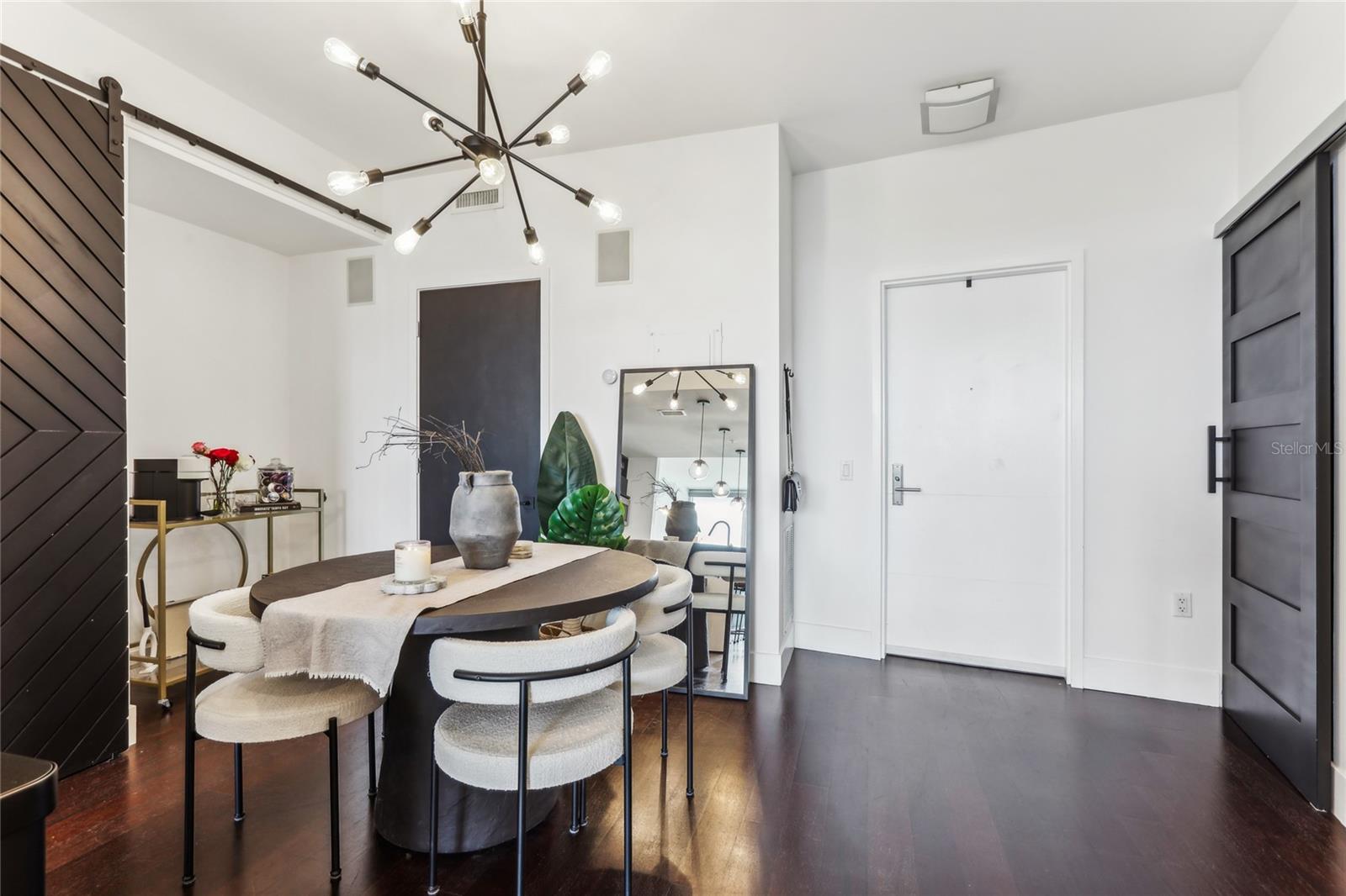 Dining room and entryway