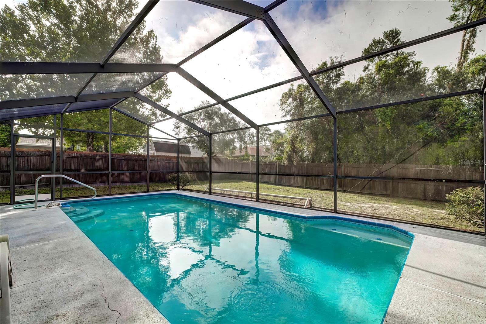 Pool and Backyard