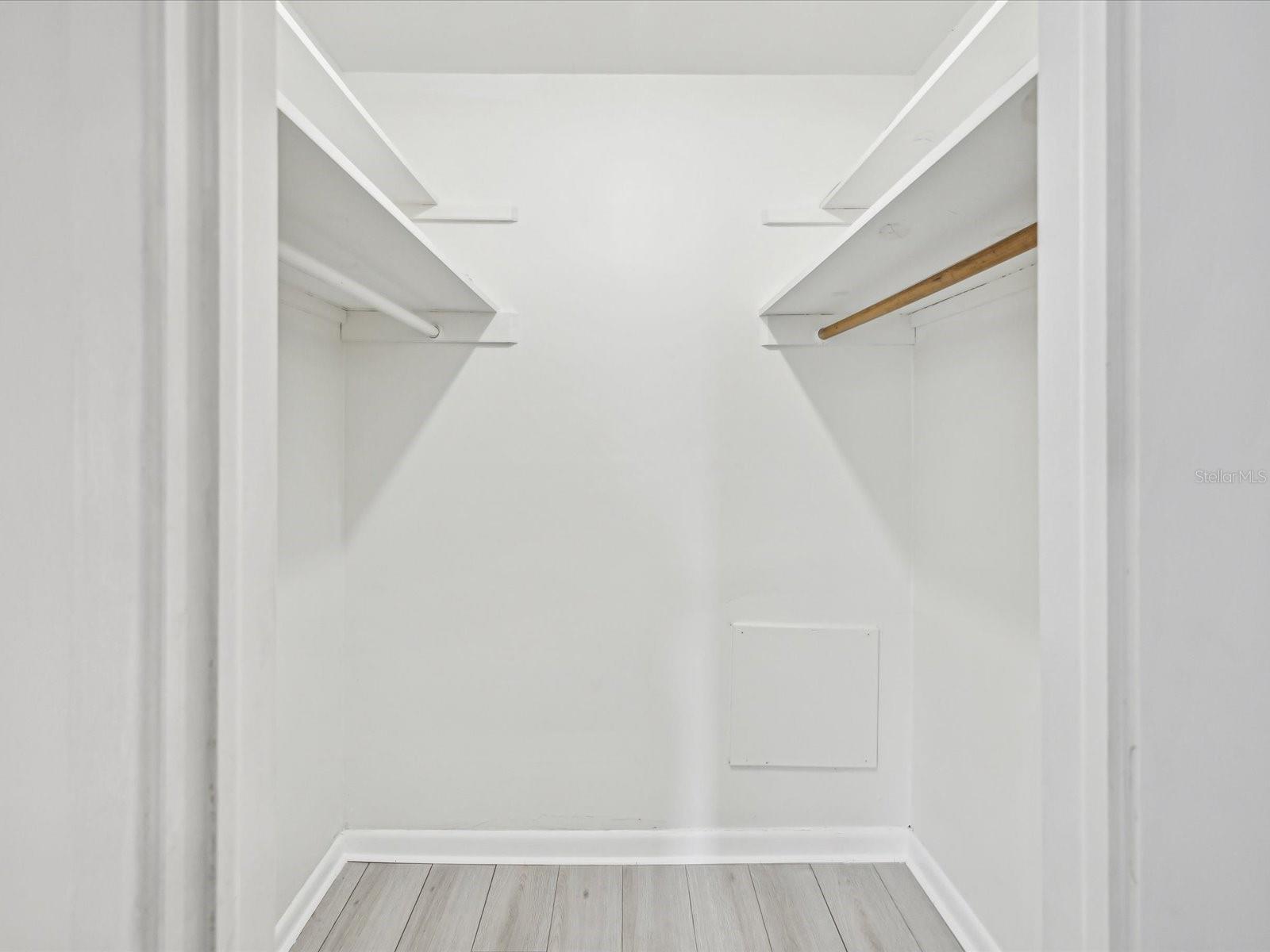 Primary Walk in Closet