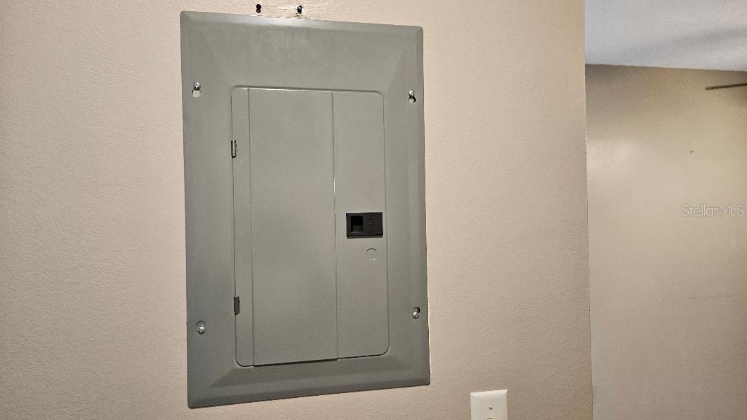 New electrical panel