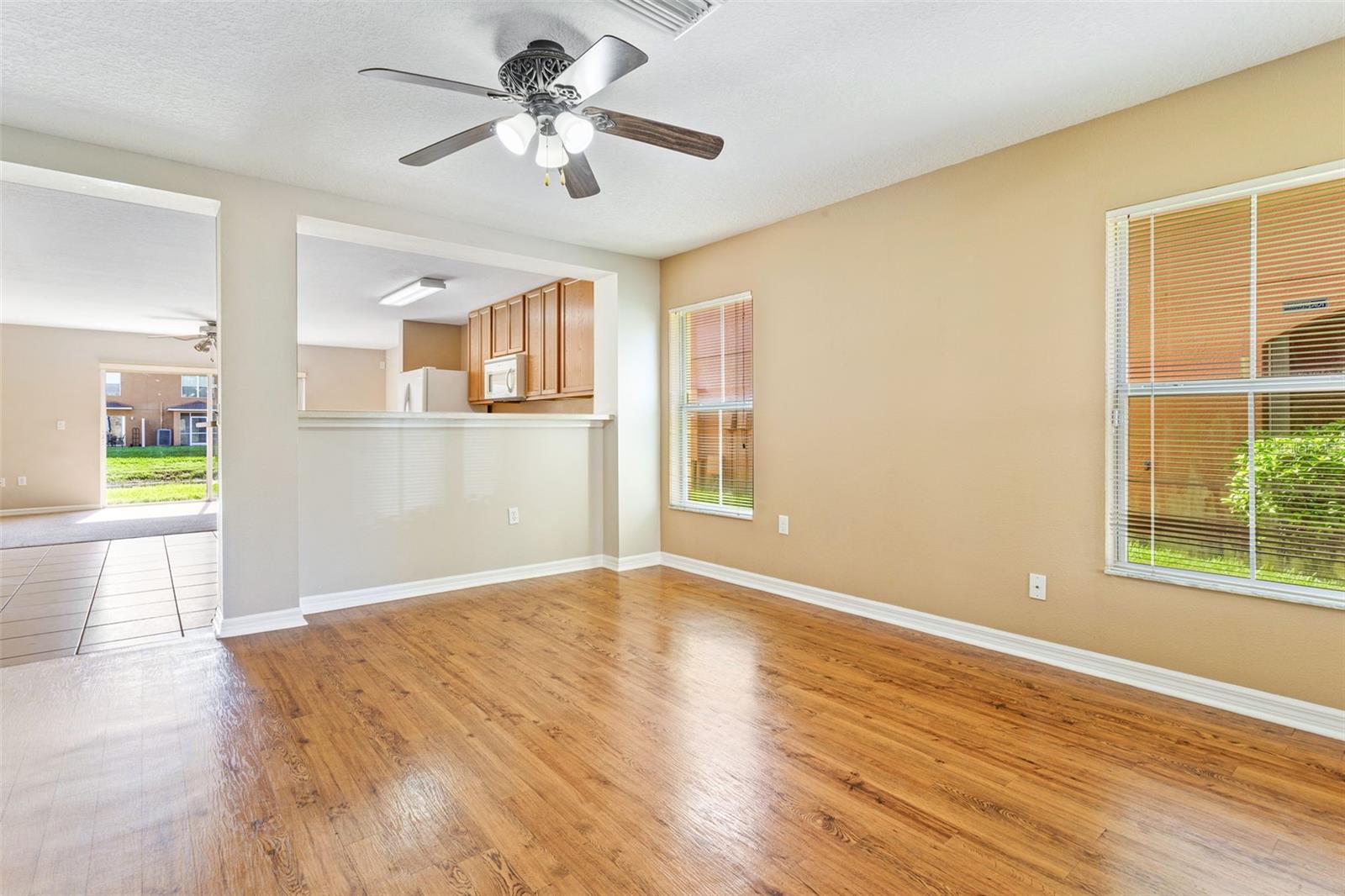 Living Room to Kitchen