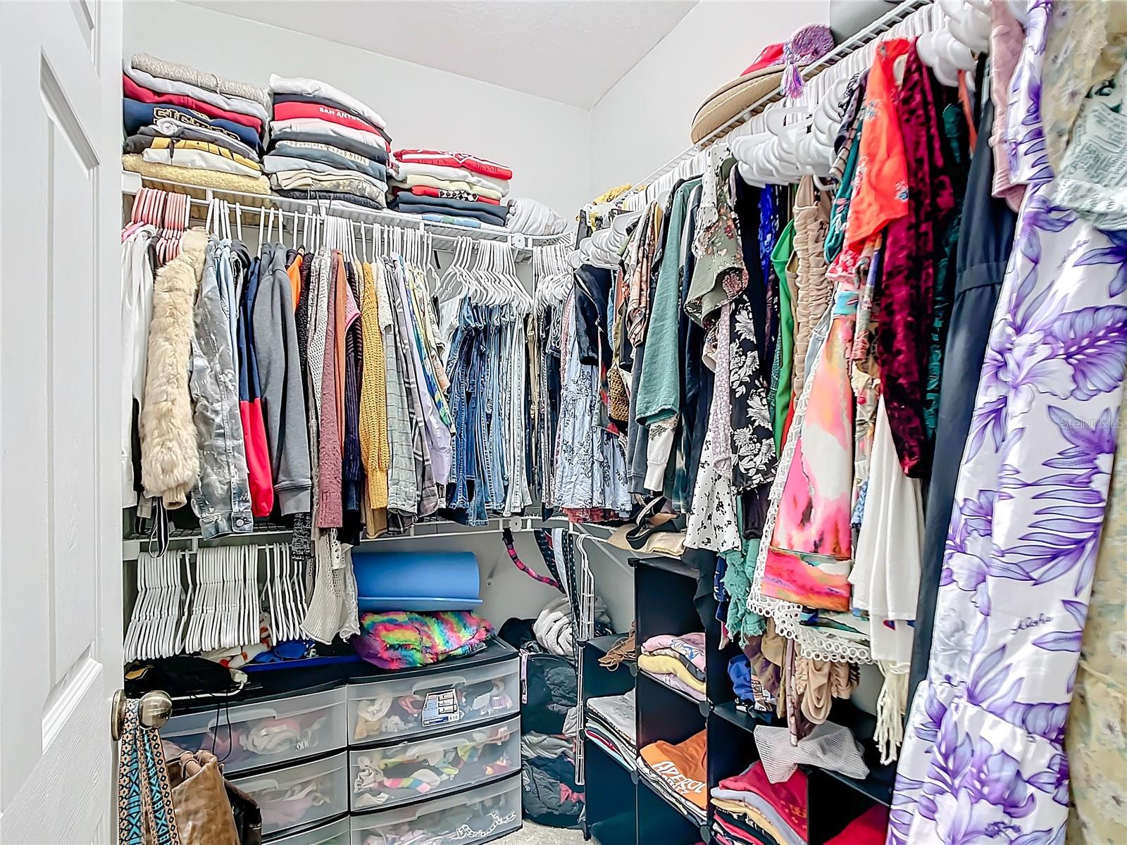 Primary Bedroom Walk In Closet