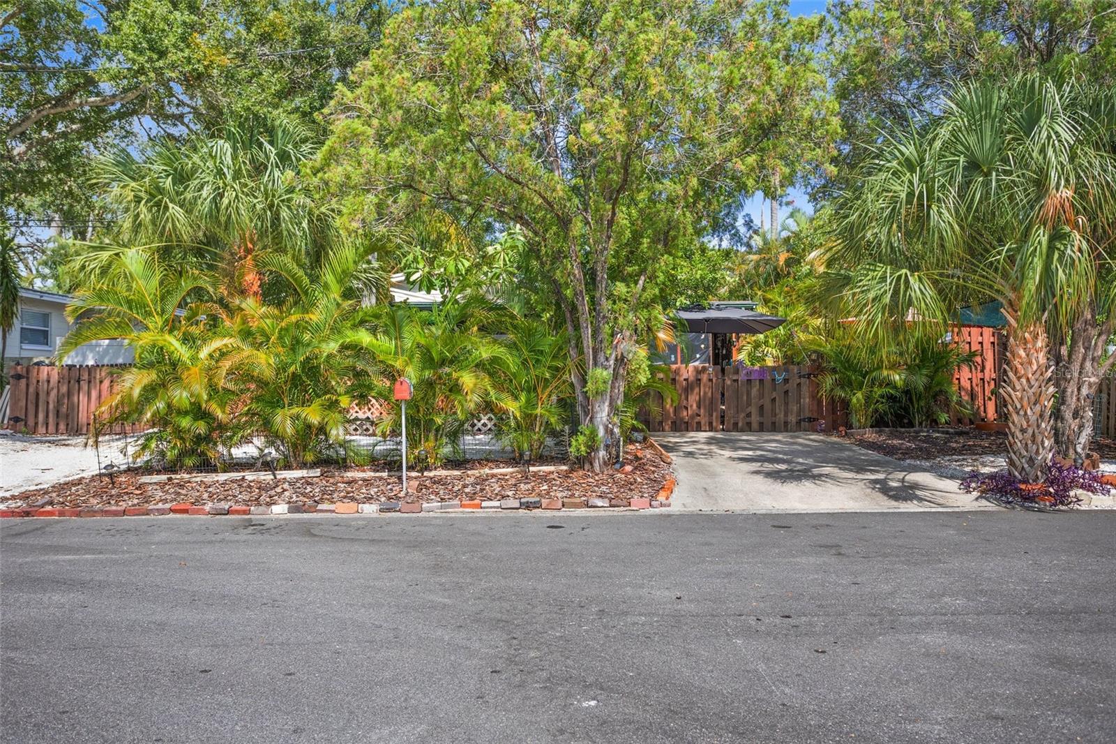 PRIVACY WITH LUSH LANDSCAPING