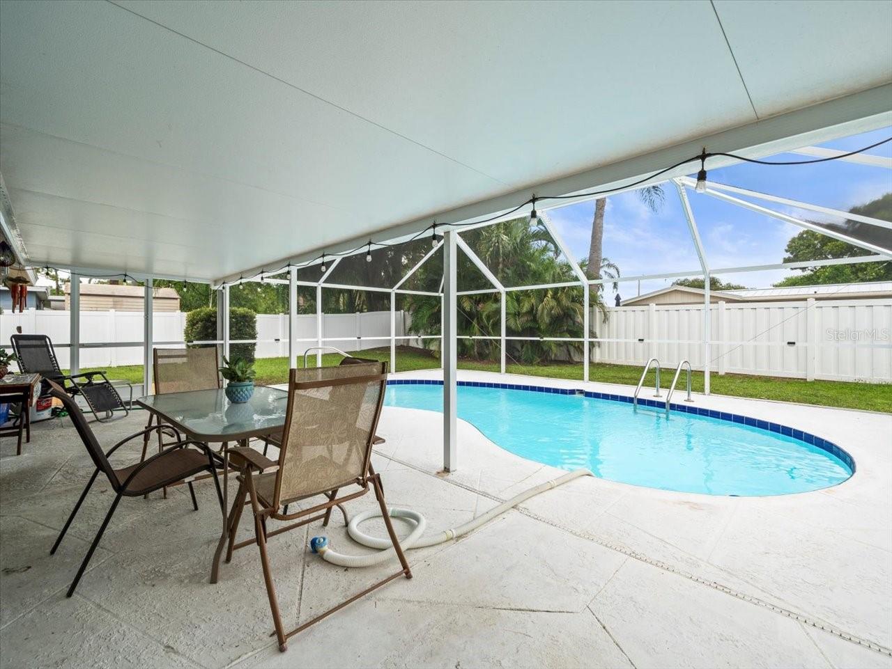 Covered area of Lanai