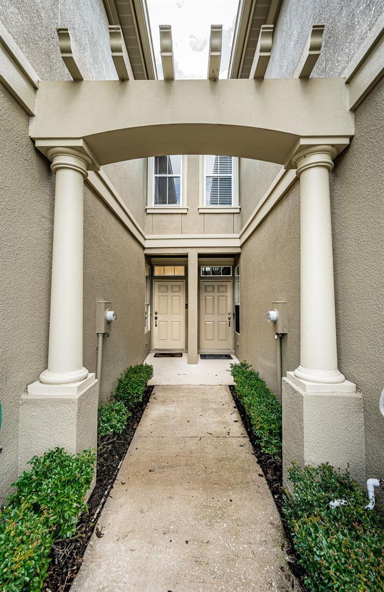 Walkway to Front Door