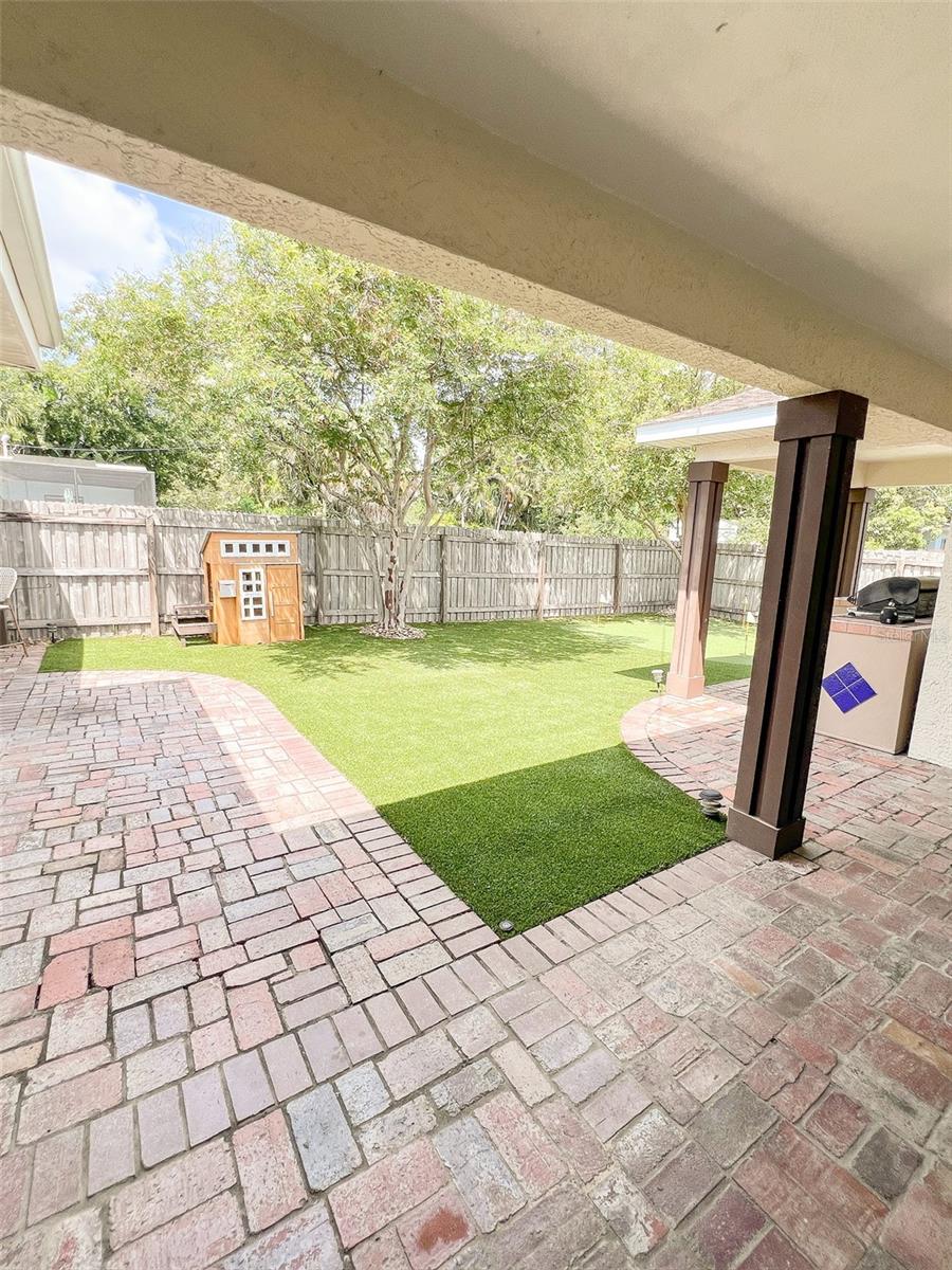 covered backyard porch