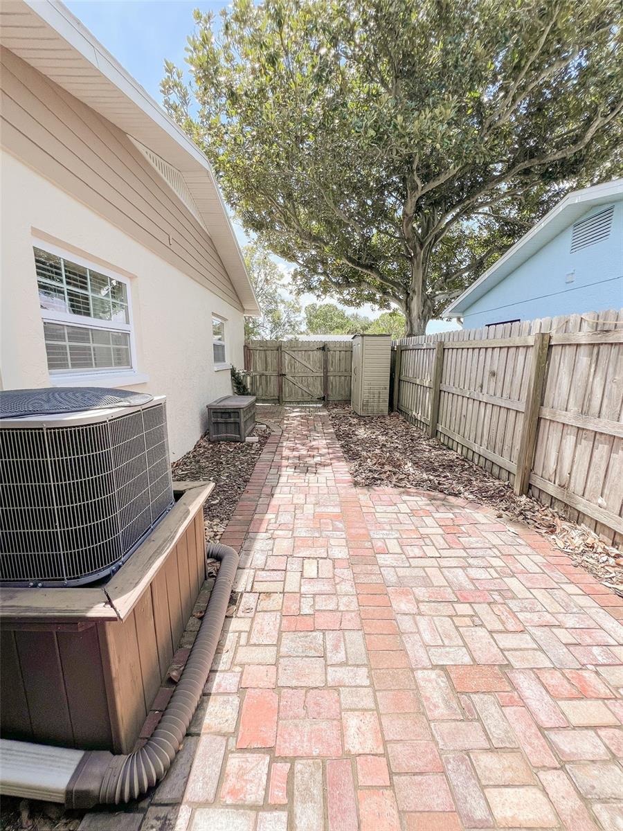 backyard side storage