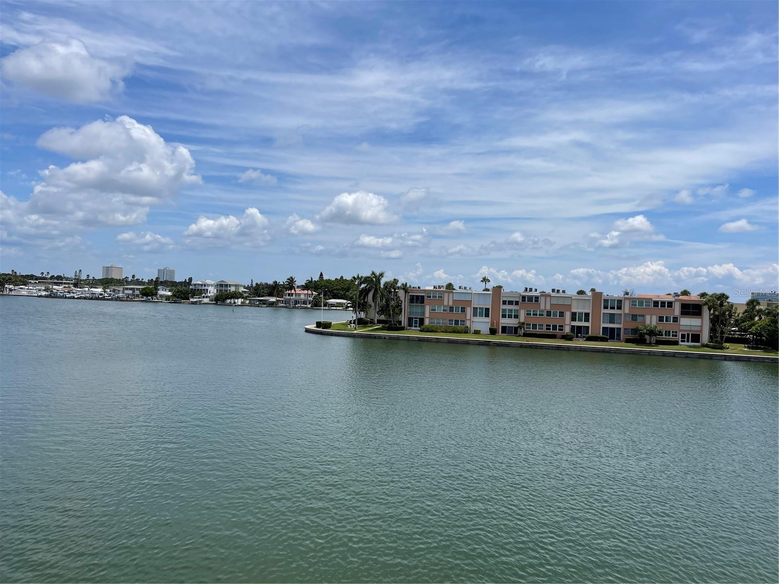 Another view of the intercoastal from the condo's balcony