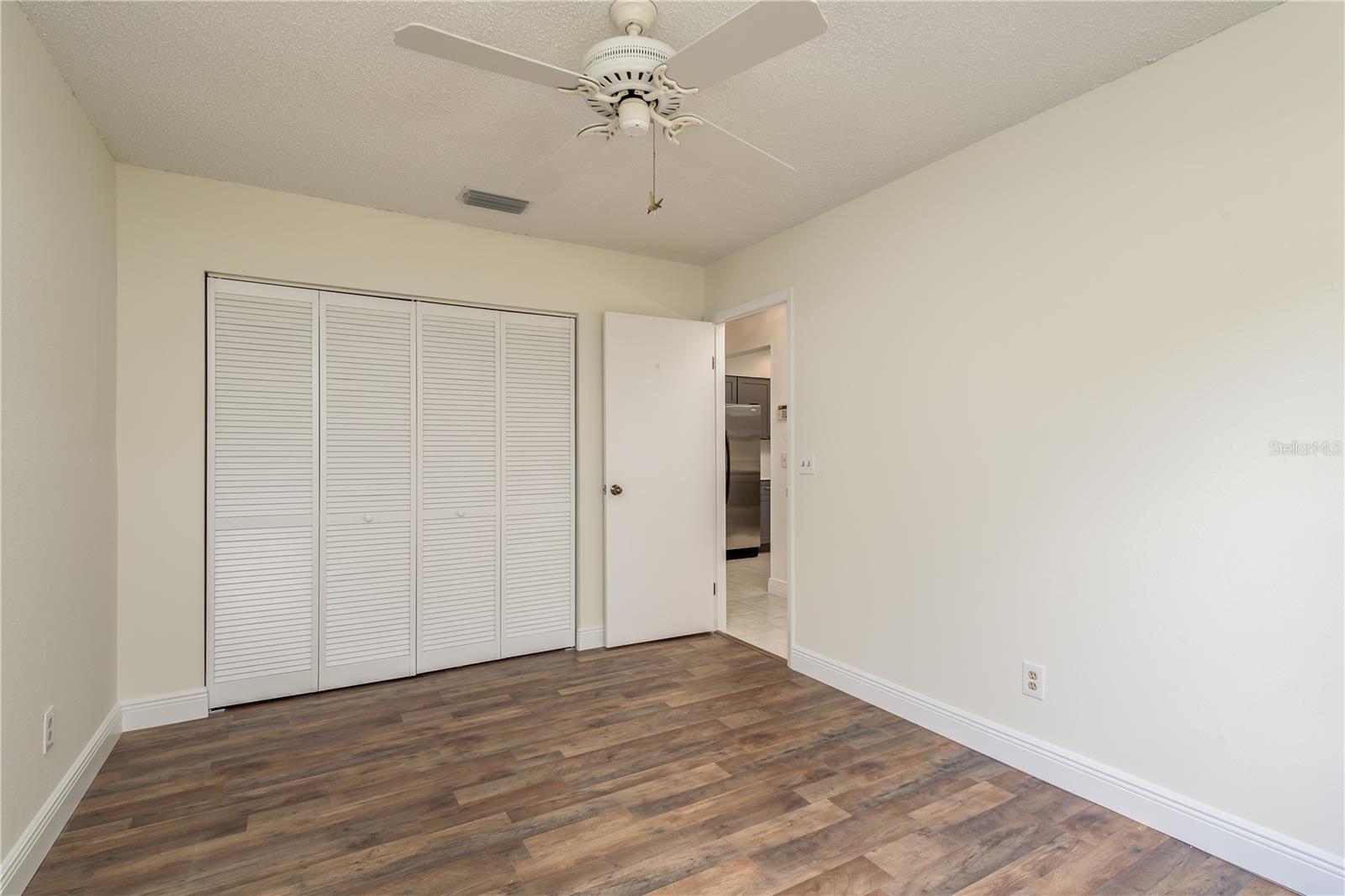 Bedroom 2 with wall closet