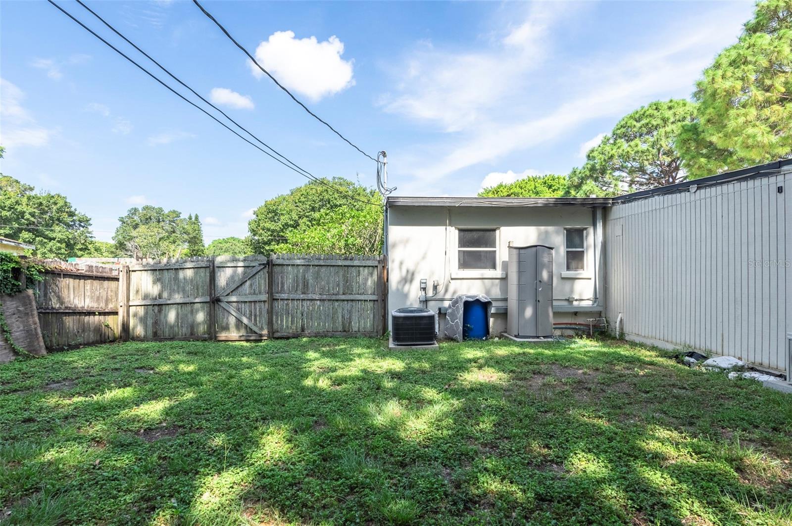 Plenty of Fenced in Yard Space