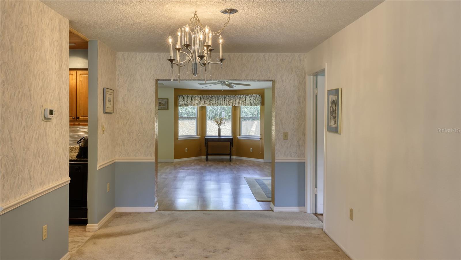 Dining Room Open to Great Room