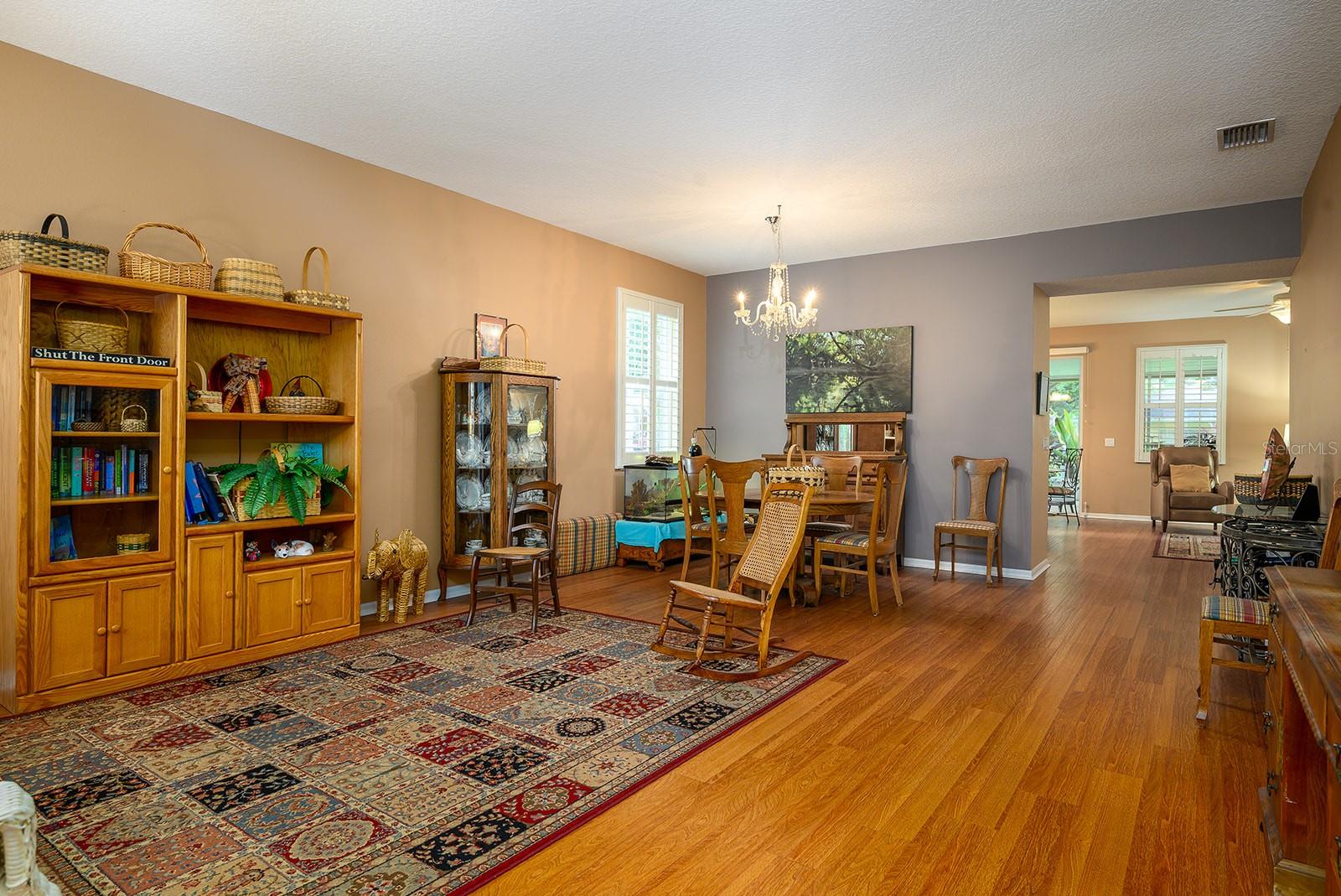 Living room - Dining room combo