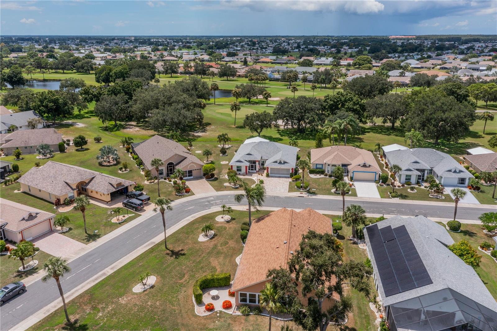 Aerial view back