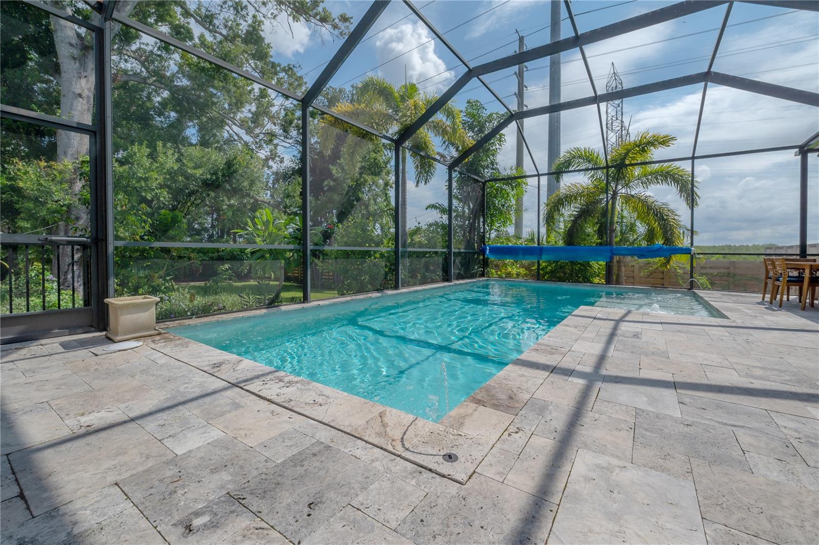 Water features including fountains and bubblers