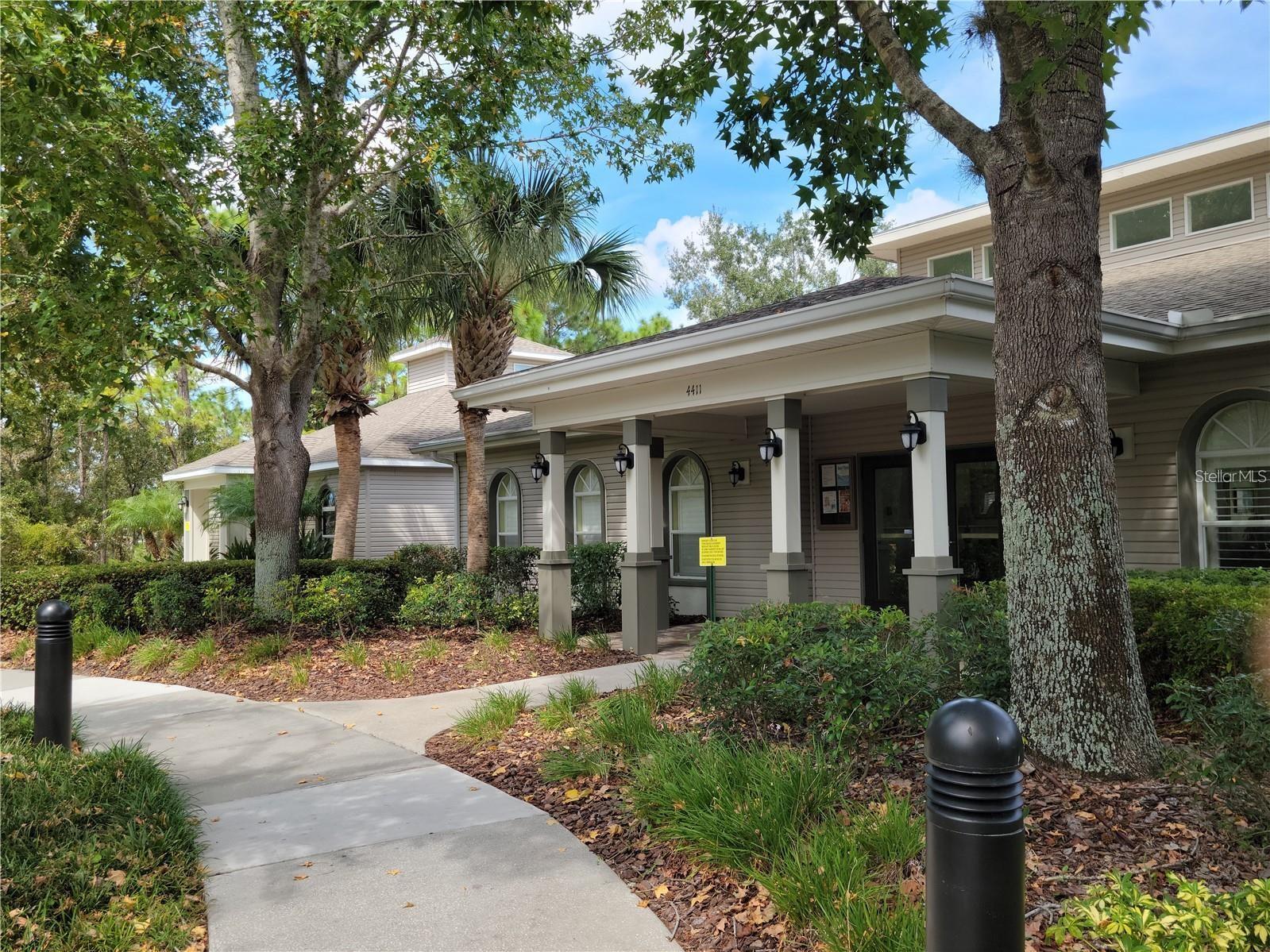 Entrance to Clubhouse 1 & Fitness Center (in Background)