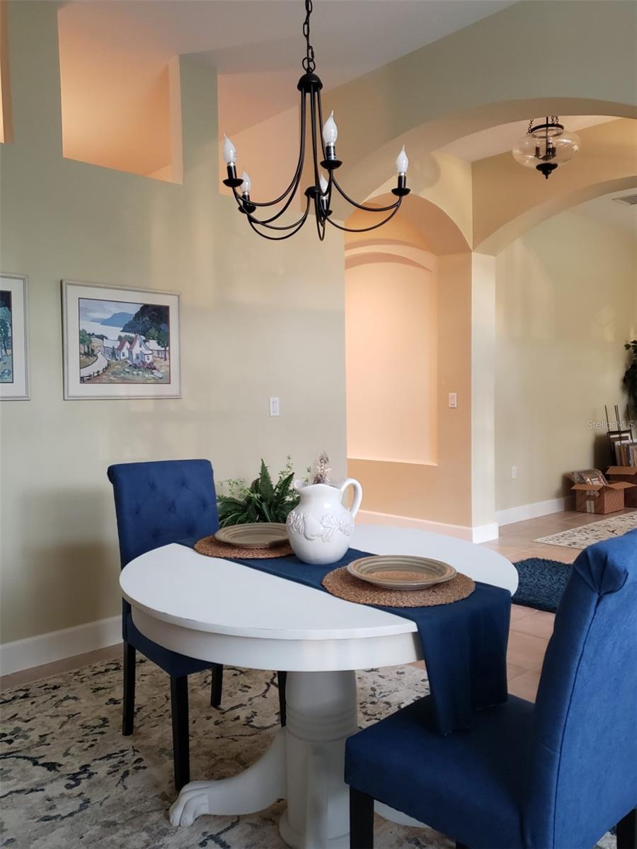 Looking through Dining Room to Hallway