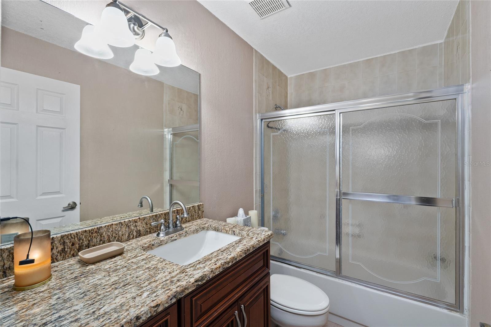 Bathroom 2 with a Shower/Tub Combo