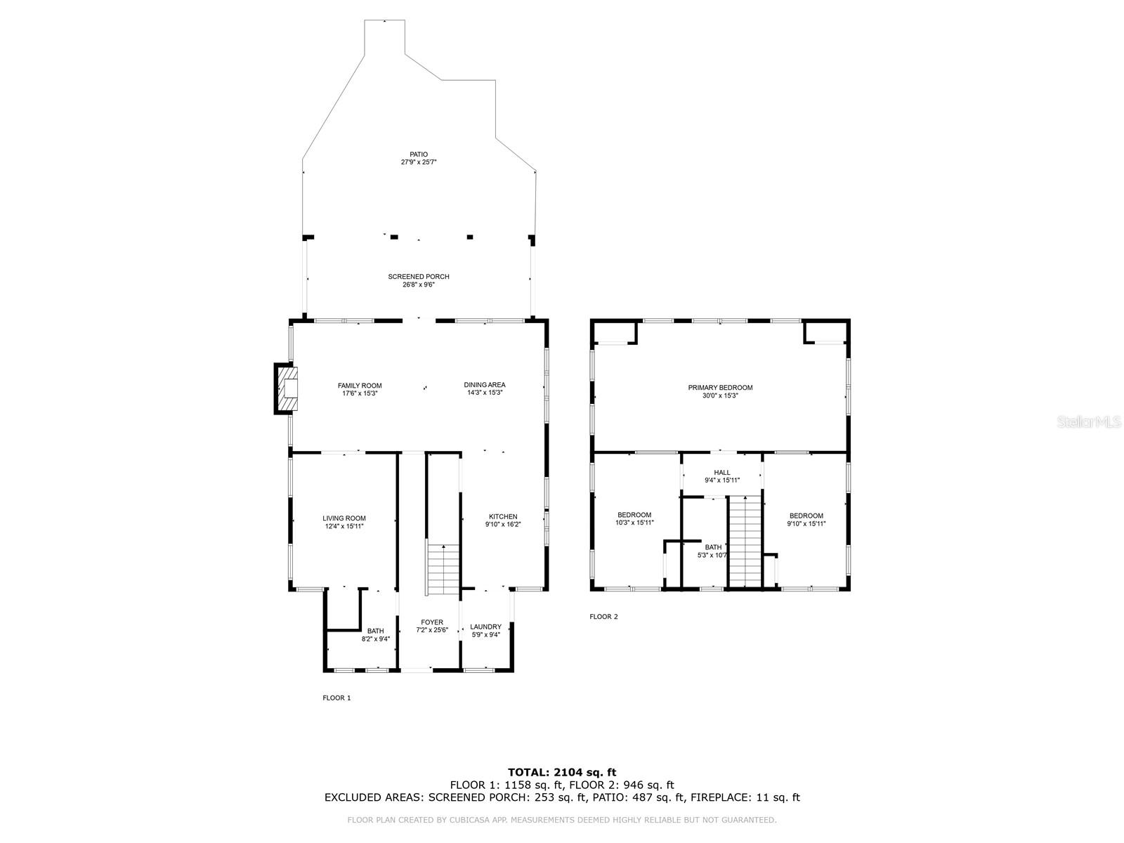 Main house floor plan