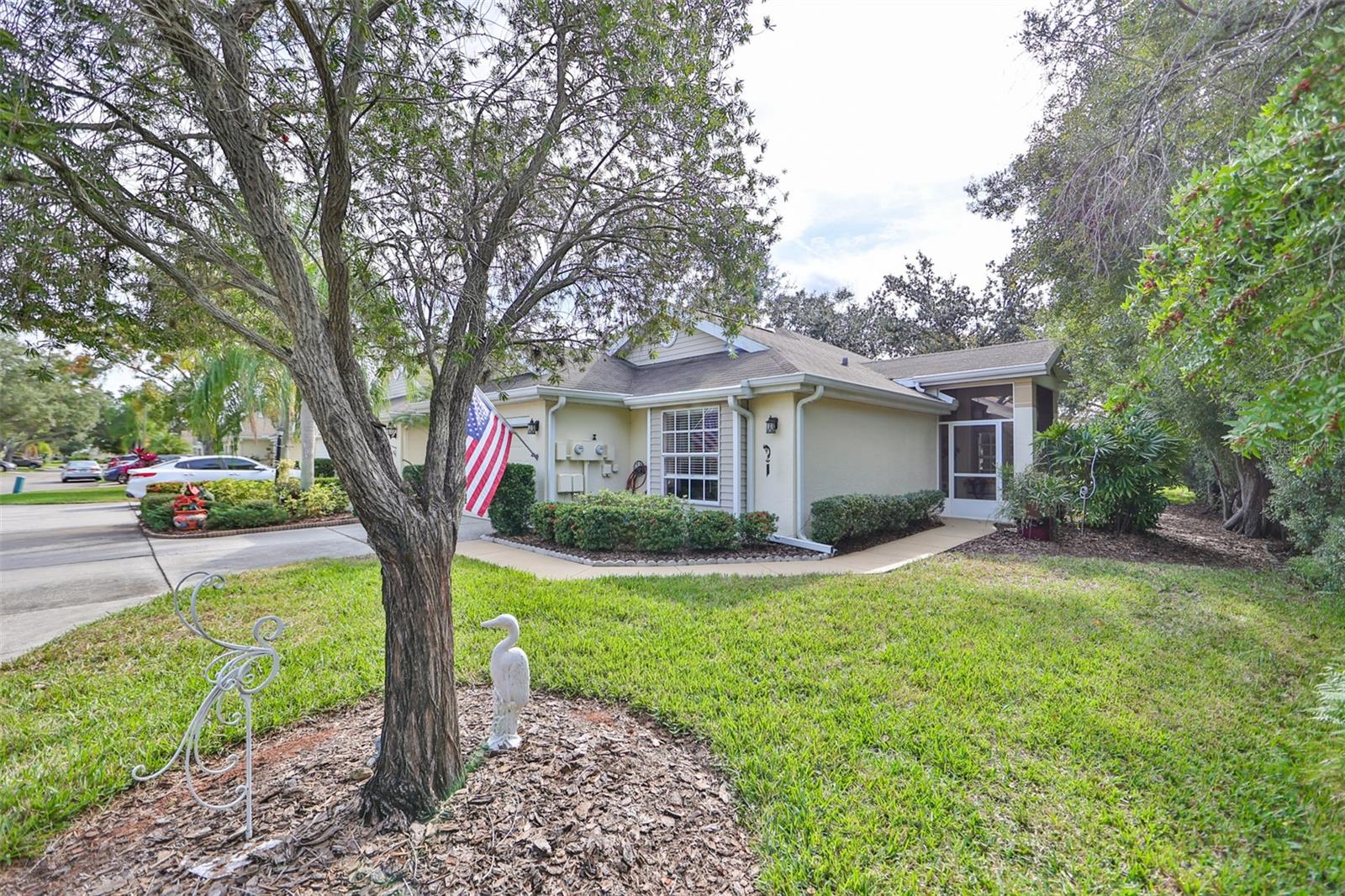 Side yard/Entrance to home