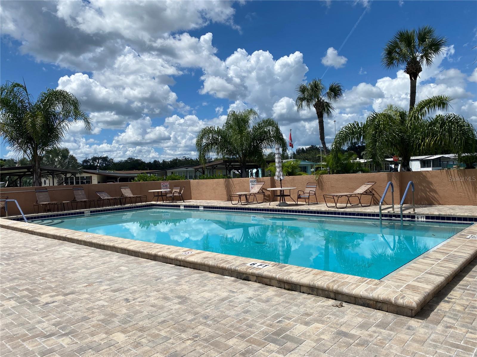 Community pool at the clubhouse.