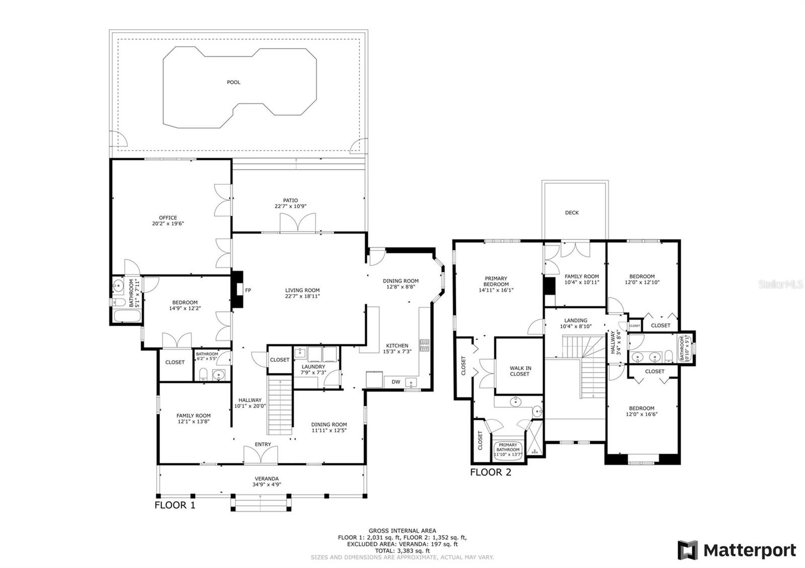 See Matterport 3D