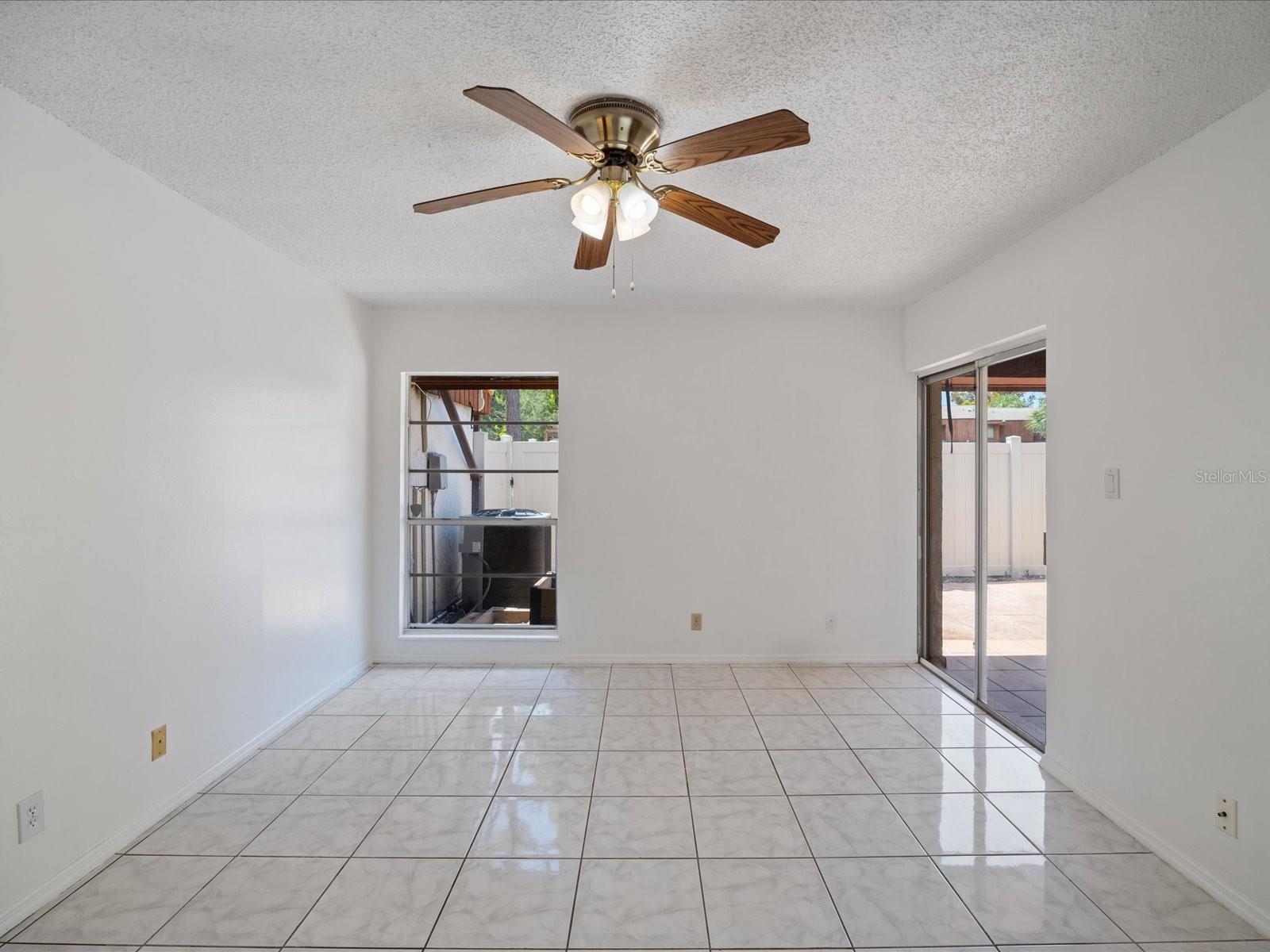 First floor master bedroom