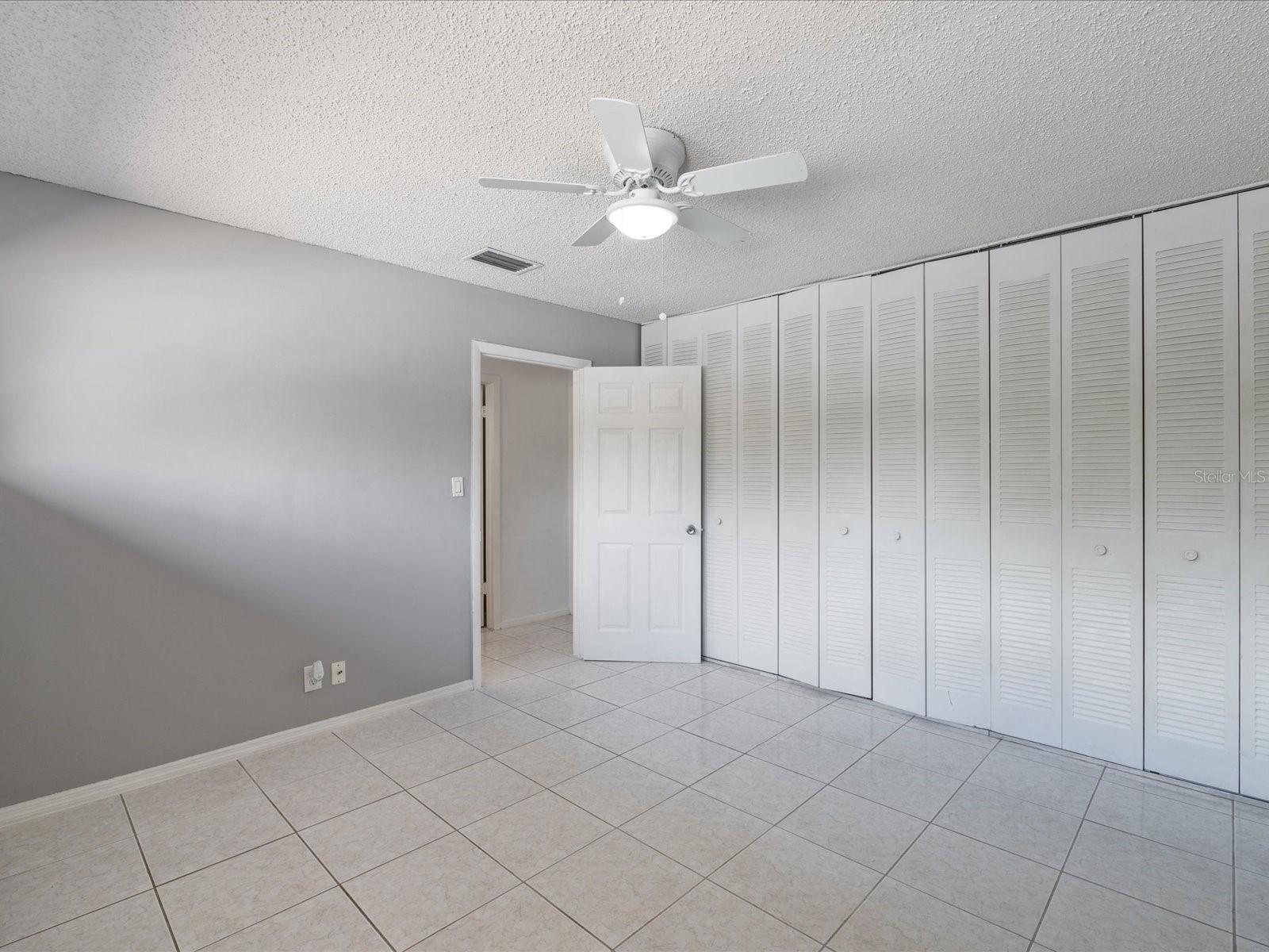 Upstairs bedroom 2 w/ large closet