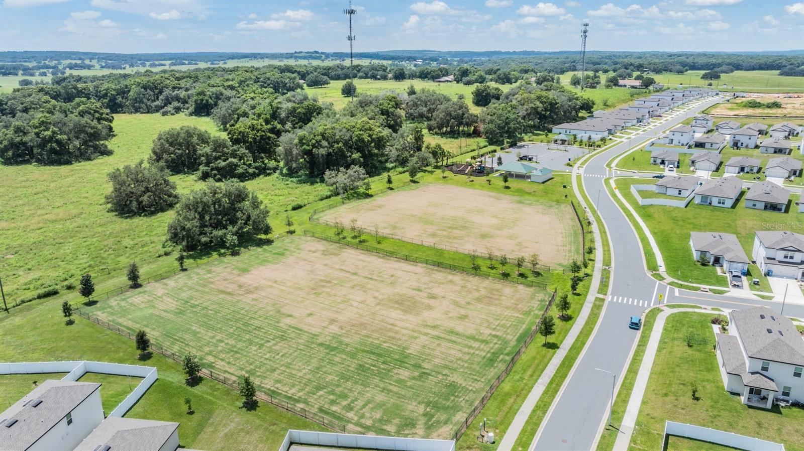 Community Park- 2 fields, playground