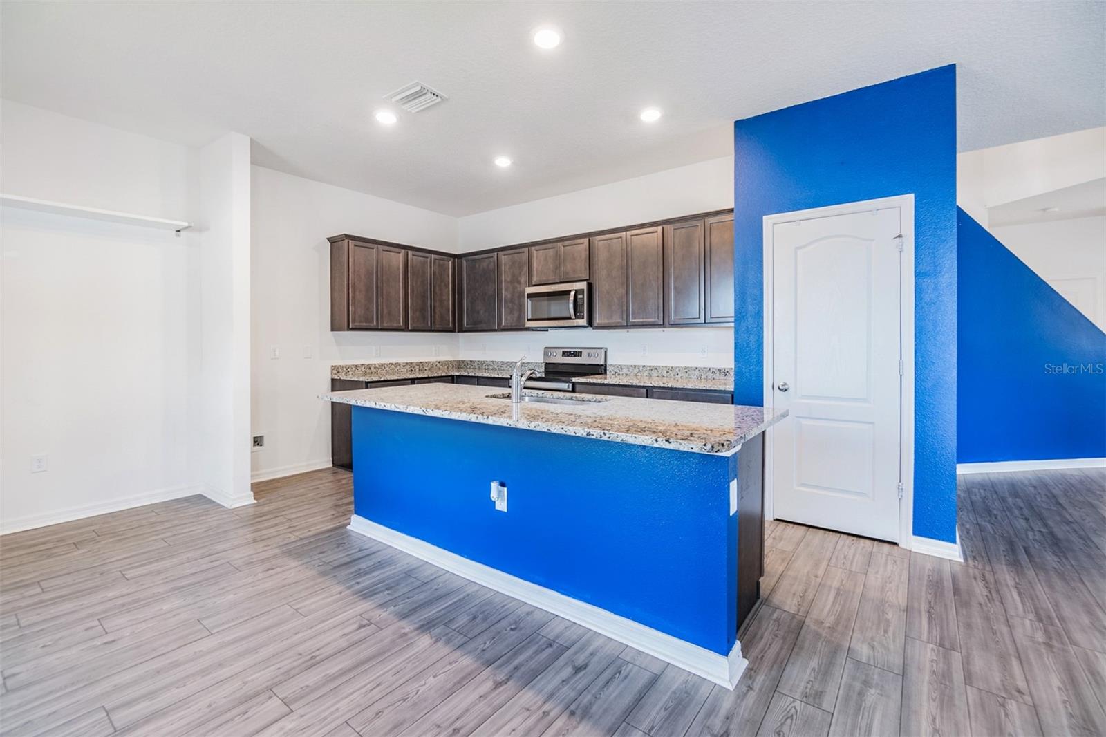 View of Kitchen from Living Room