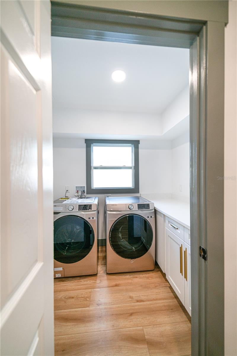 Laundry Room with Storage