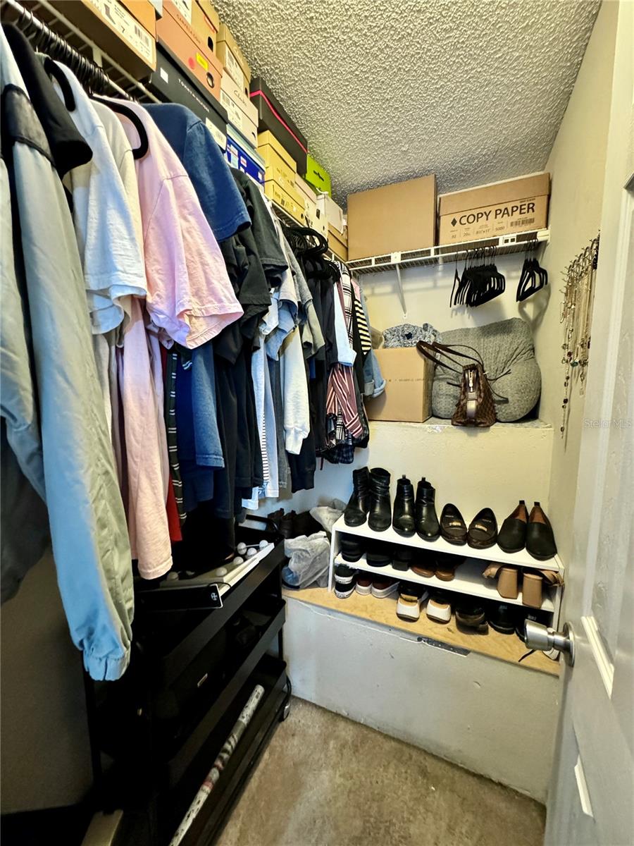 Primary Walk-In Closet