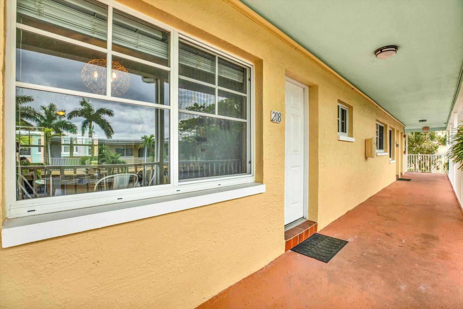 Exterior Hallway