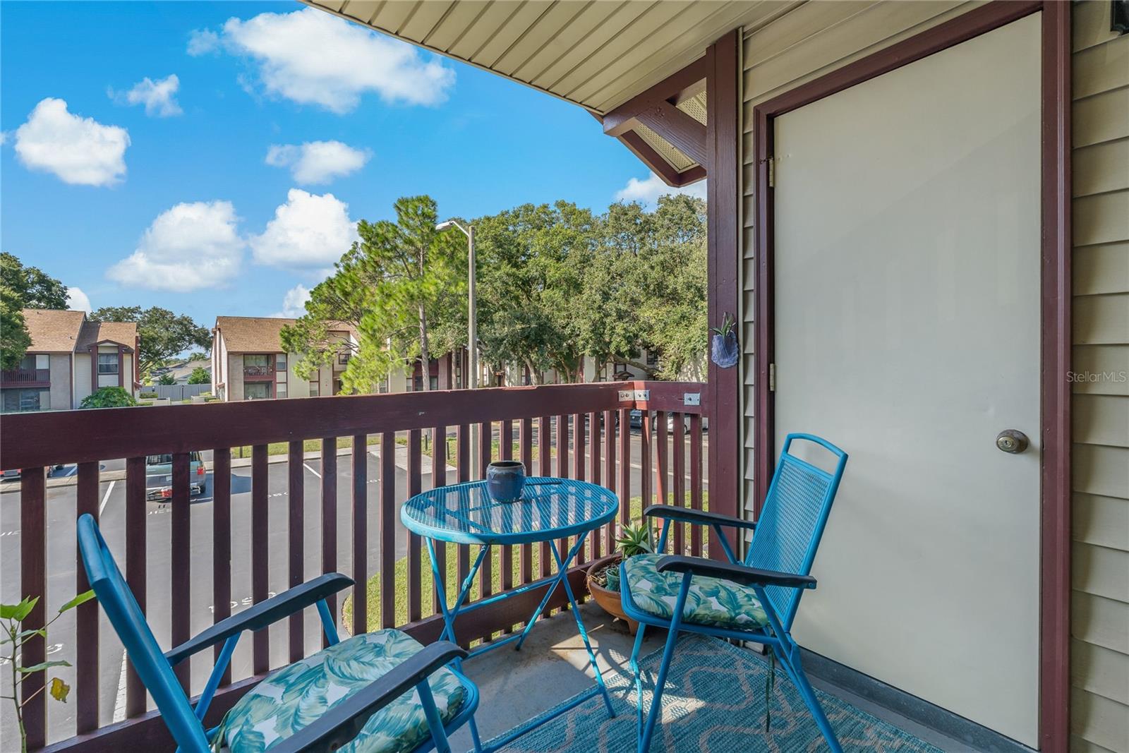 side porch off of the living room