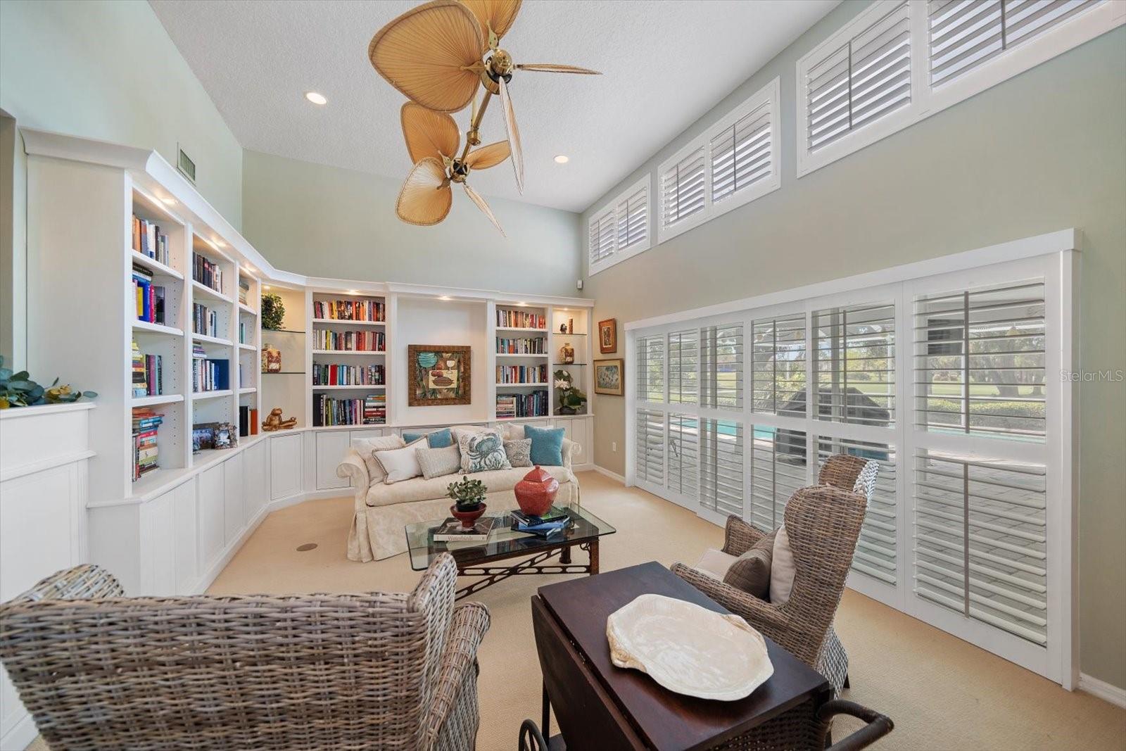 Formal living room off the front foyer