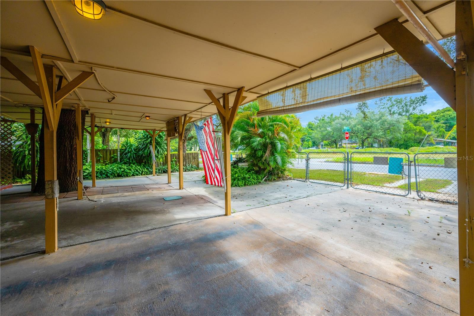 Large Covered Carport