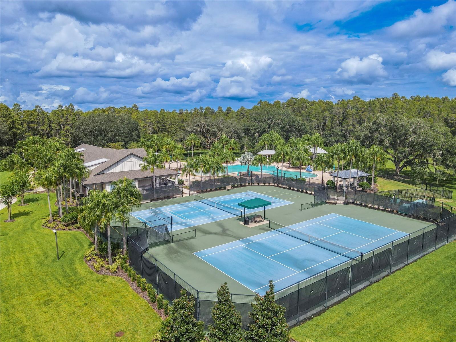 K-Bar Ranch tennis courts