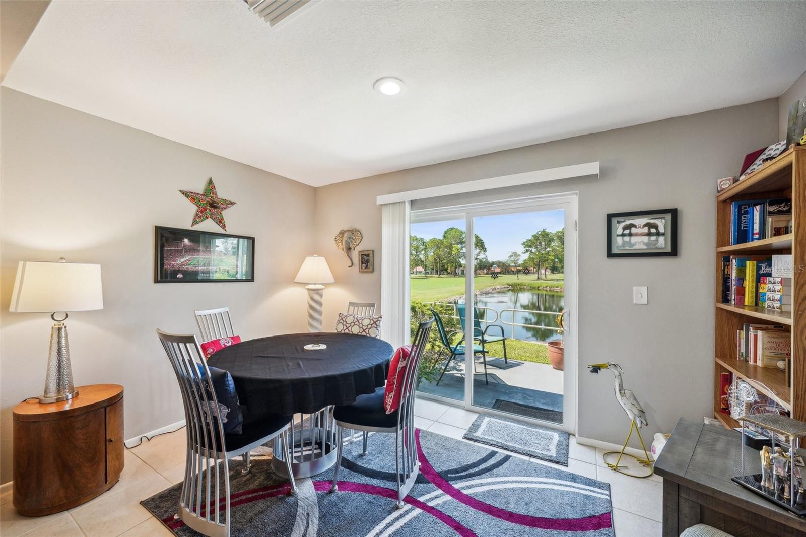 Bonus room, game room, study.  It's up to you.  Nice patio with room for seating and grilling.