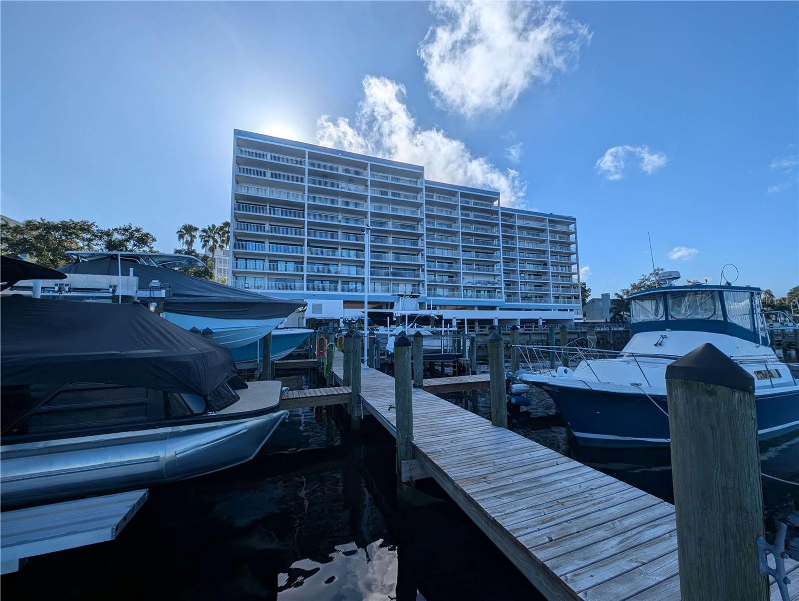 View from the docks