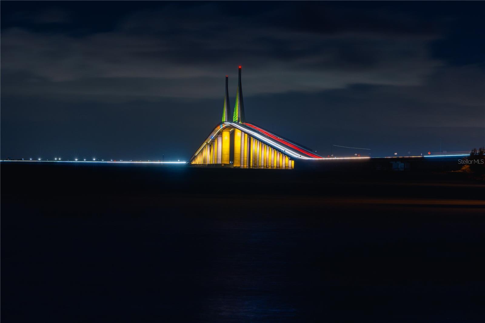 The iconic Skyway Bridge