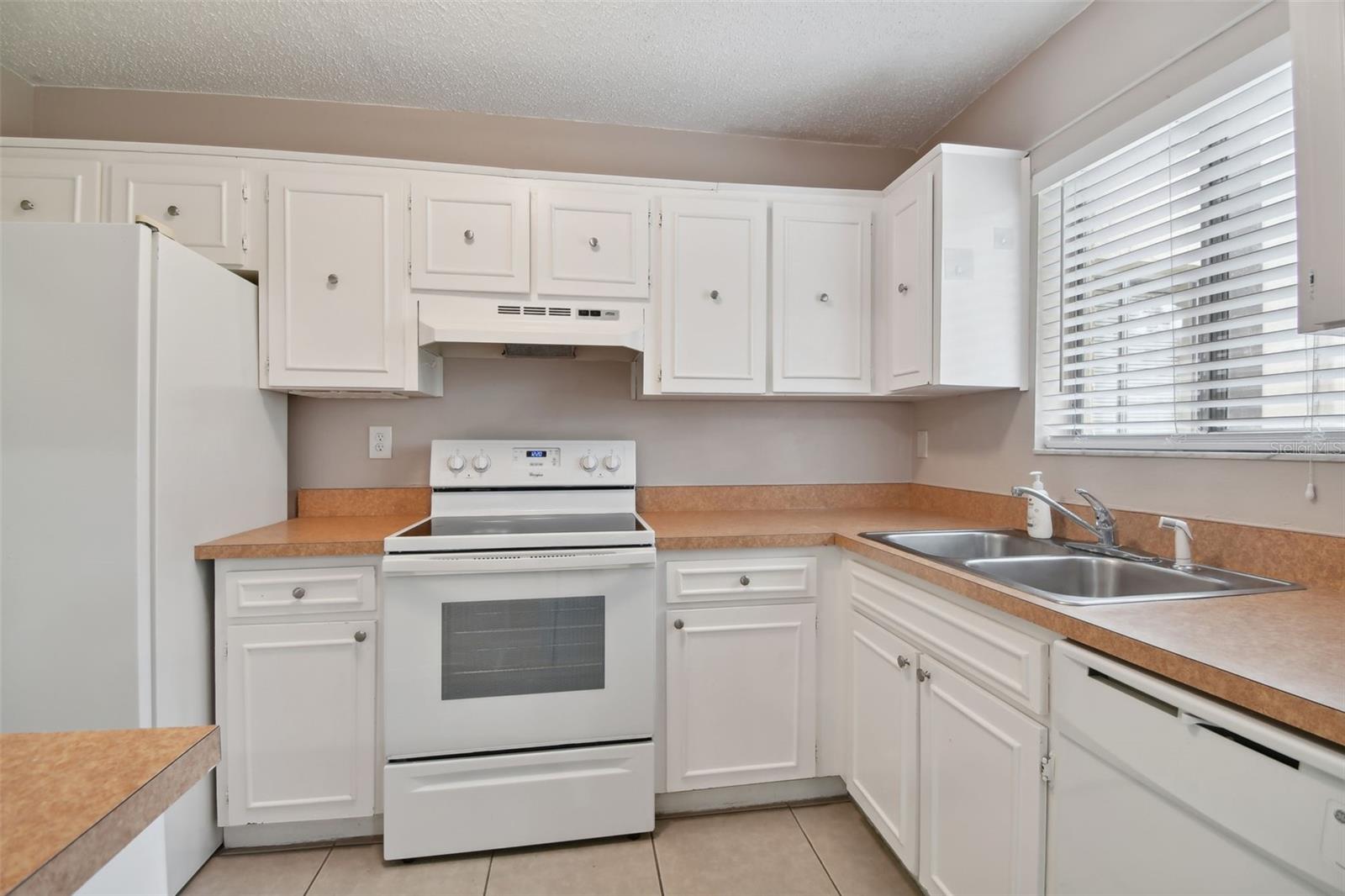 Kitchen with plenty of cabinets for storage