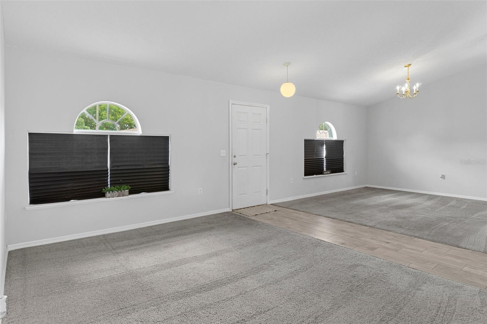 View of the Formal Living Room and the Formal Dining Room