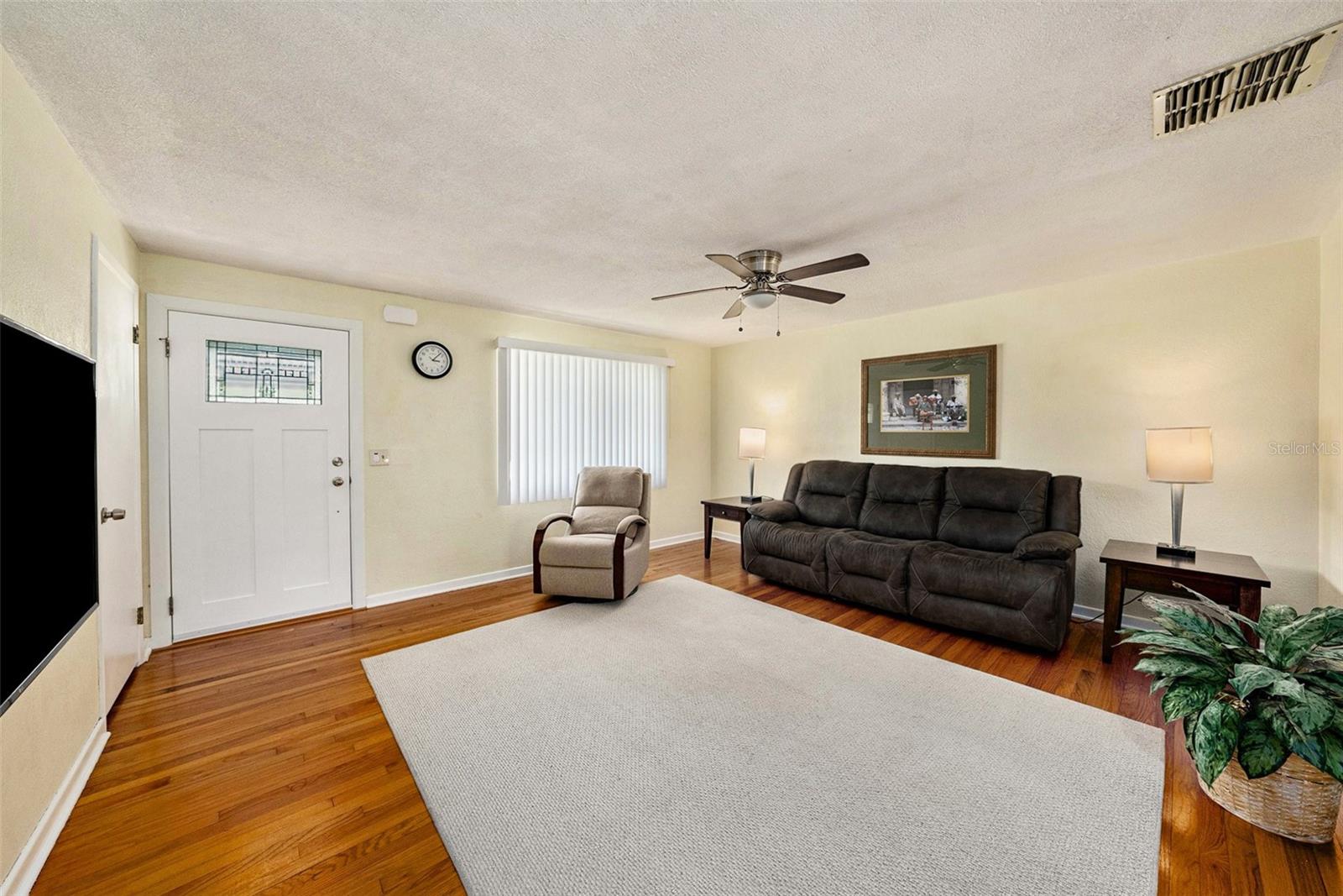 View of the Living Room from the front door