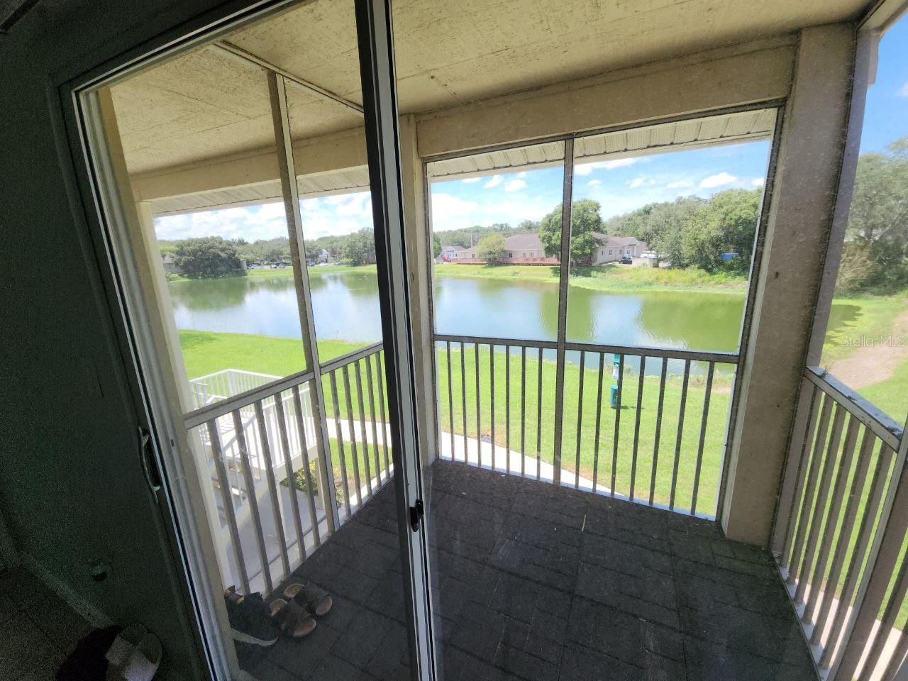 Water View from Screened Patio