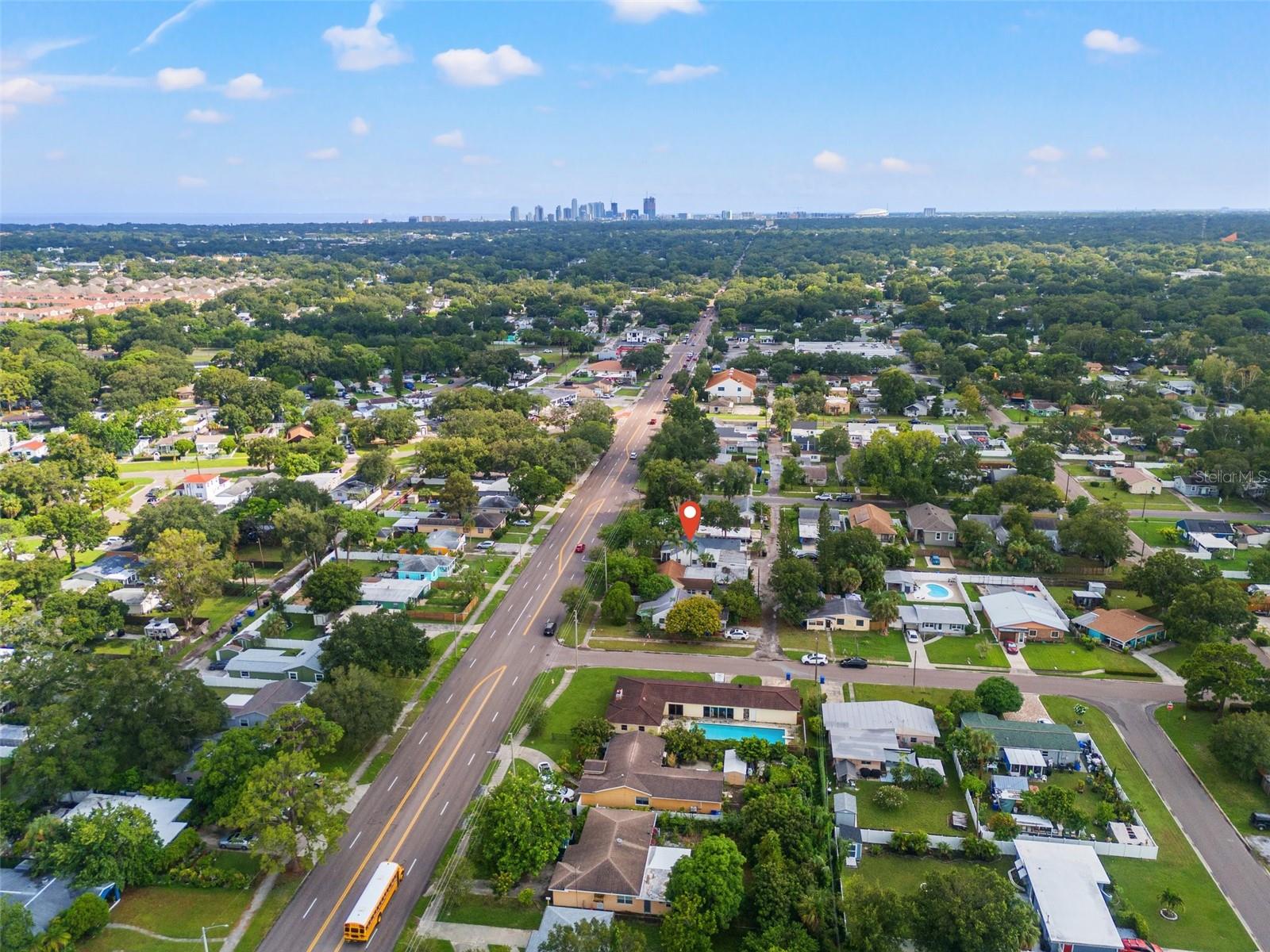 So close to downtown St Petersburg FL