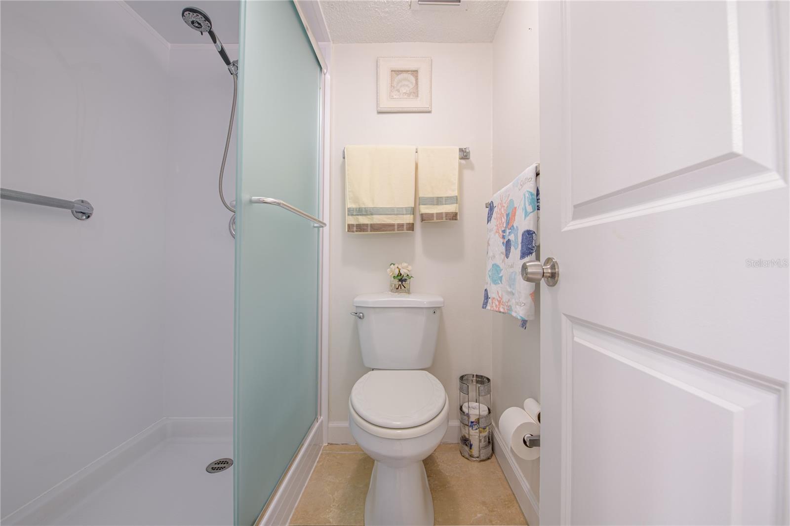 Primary on-suite shower