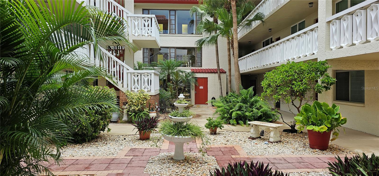 Interior courtyard