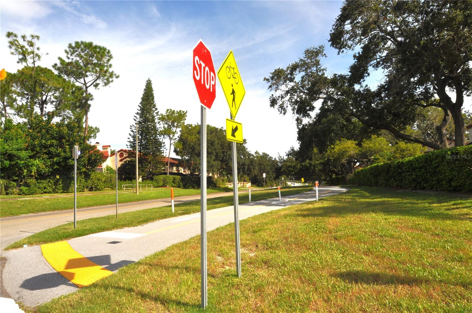 Pinellas trail going North