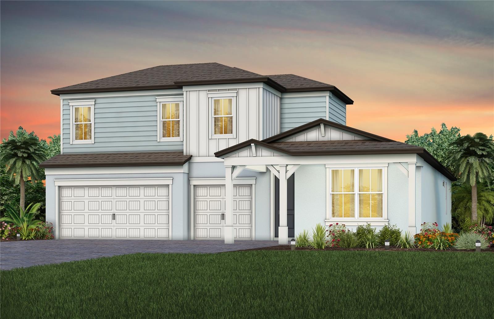 Exterior Rendering, Elevation CO2